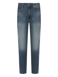 7 For All Mankind Джинсы из хлопка зауженного кроя