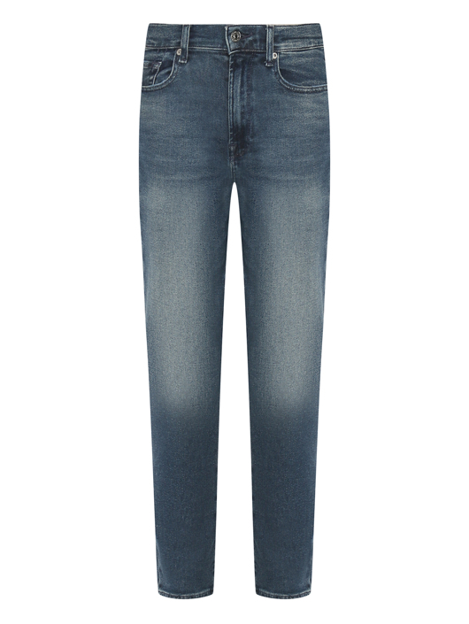 7 For All Mankind Джинсы из хлопка зауженного кроя