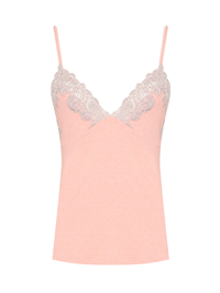 La Perla Топ из вискозы на брителях с кружевом