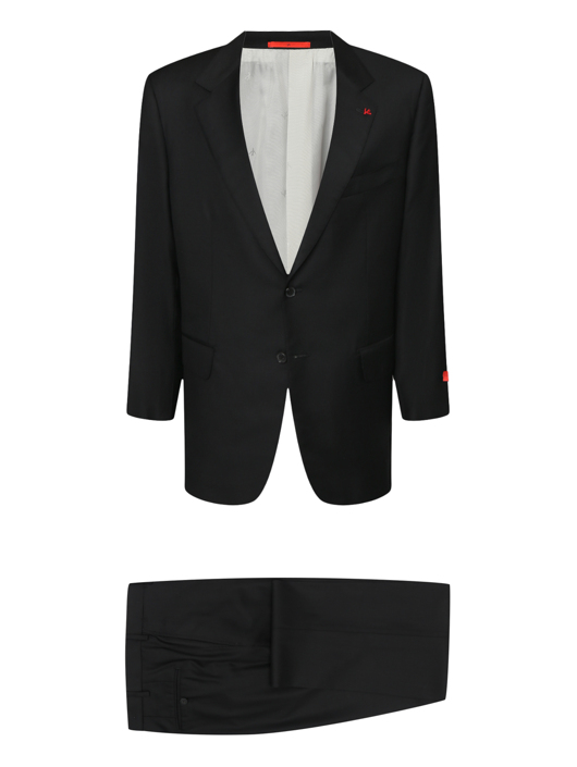 Isaia Костюм из шерсти однотонный
