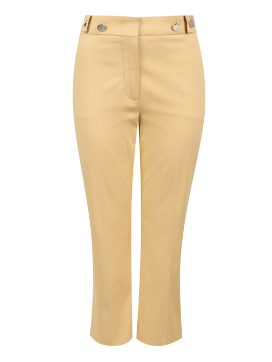 Sportmax Укороченные брюки из хлопка
