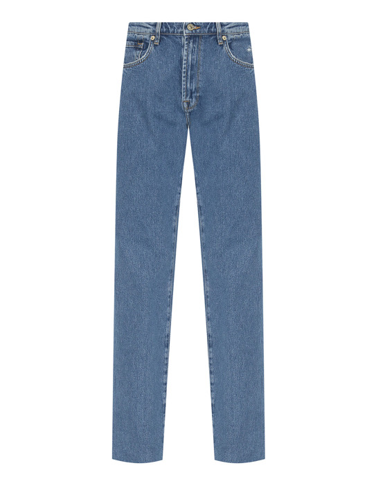 7 For All Mankind Джинсы из хлопка прямого кроя