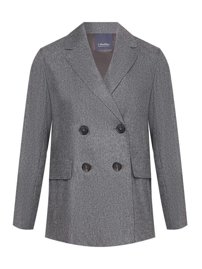 Max Mara Двубортный жакет из шерсти
