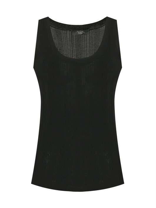 Weekend Max Mara Трикотажный топ в рубчик