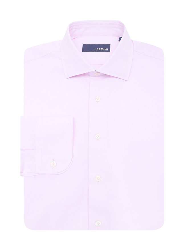 LARDINI Рубашка из хлопка прямого кроя