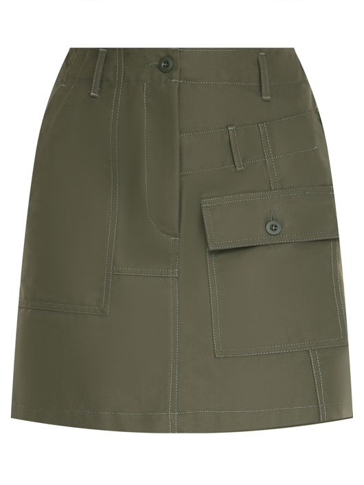 Weekend Max Mara Мини-юбка из хлопка