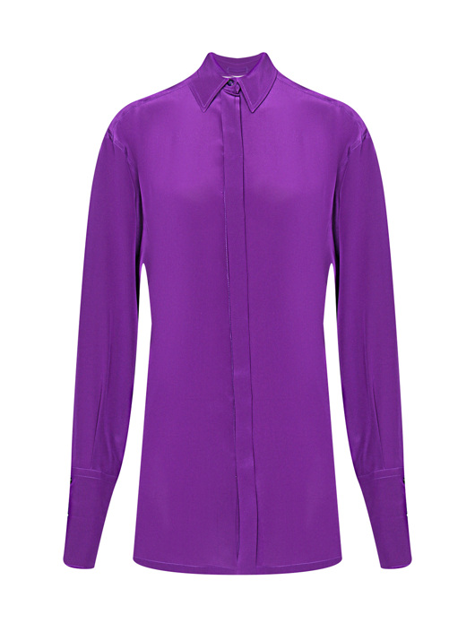 Sportmax Блуза из шелка свободного кроя