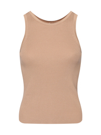 Max Mara Трикотажный топ в рубчик