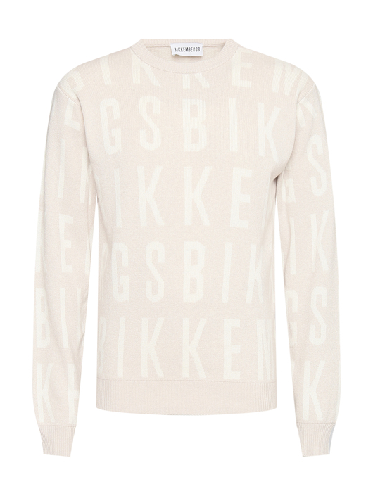 Bikkembergs Джемпер из смешанной шерсти с узором