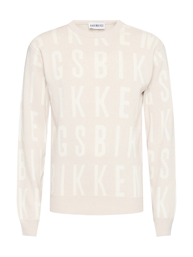 Bikkembergs Джемпер из смешанной шерсти с узором