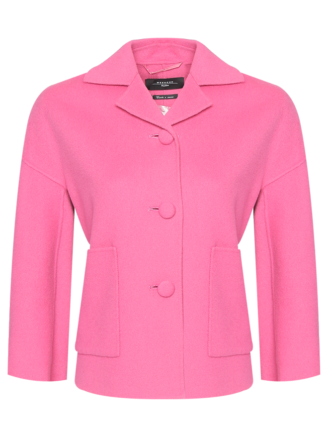 Weekend Max Mara Куртка из шерсти с рукавом 3/4