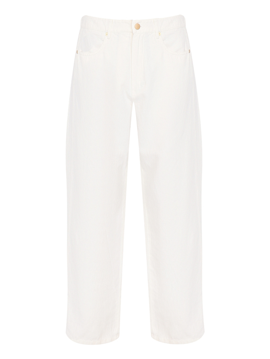 Max Mara Джинсы из хлопка и льна