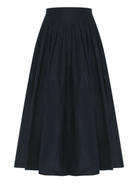 Max Mara Юбка в складку с разрезами