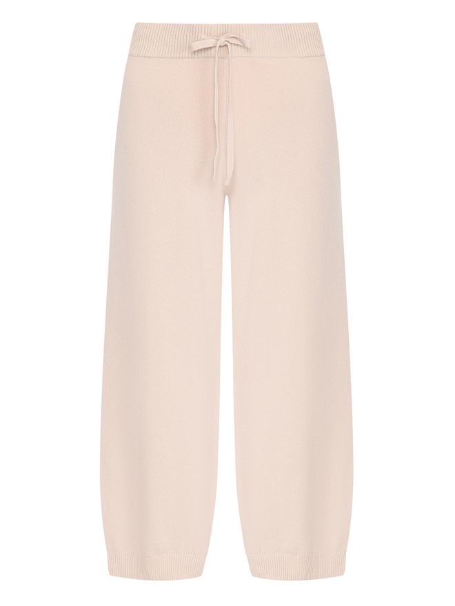 Weekend Max Mara Трикотажные брюки из шерсти и кашемира
