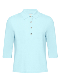 Allude Трикотажное поло из хлопка, шелка и кашемира