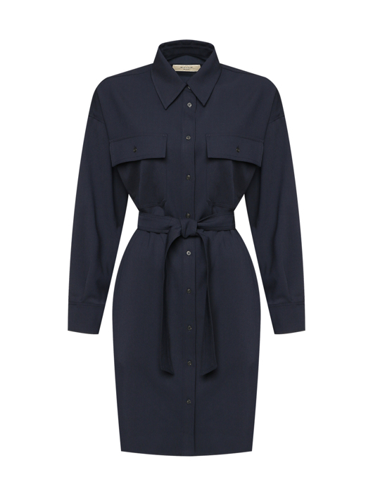 Weekend Max Mara Платье-мини с поясом