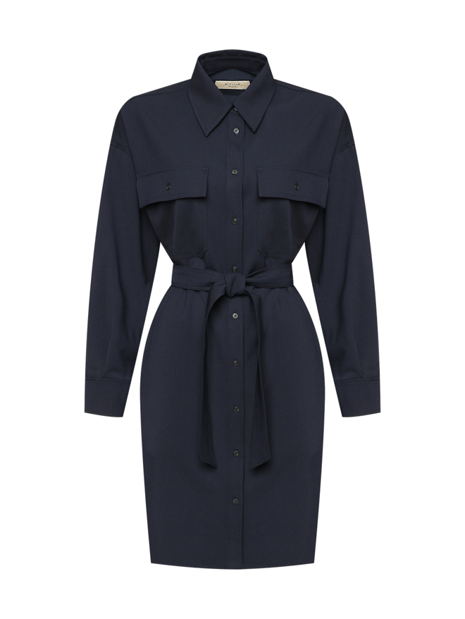 Weekend Max Mara Платье-мини с поясом