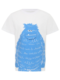 Stella McCartney kids Футболка из хлопка с принтом