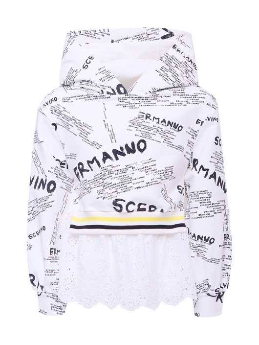 Ermanno Scervino Junior Толстовка с подкладом из шитья