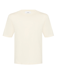 LARDINI Однотонная футболка из хлопка