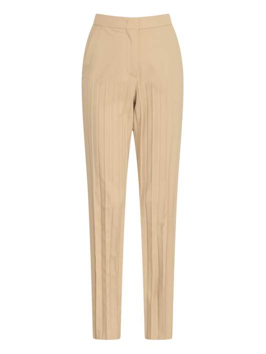Sportmax Однотонные плиссированные брюки