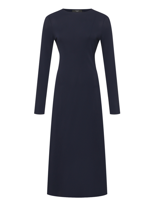 Weekend Max Mara Платье-миди с длинными рукавами