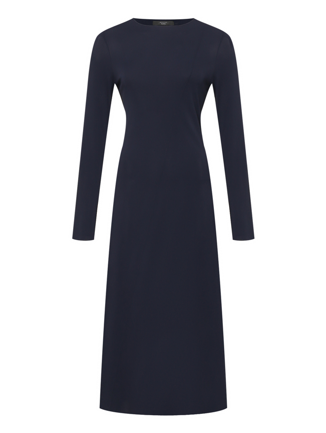 Weekend Max Mara Платье-миди с длинными рукавами