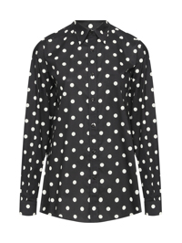 Moschino Рубашка из хлопка в горох