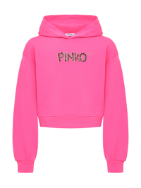 PINKO Толстовка с капюшоном и логотипом
