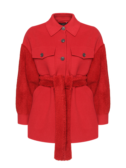 Weekend Max Mara Куртка-рубашка из шерсти