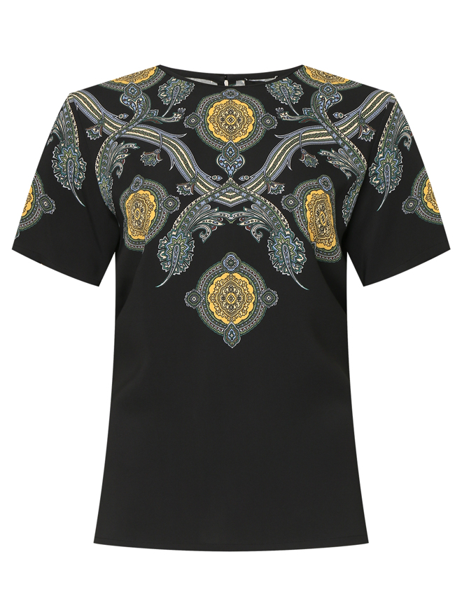 Etro Топ свободного кроя с узором