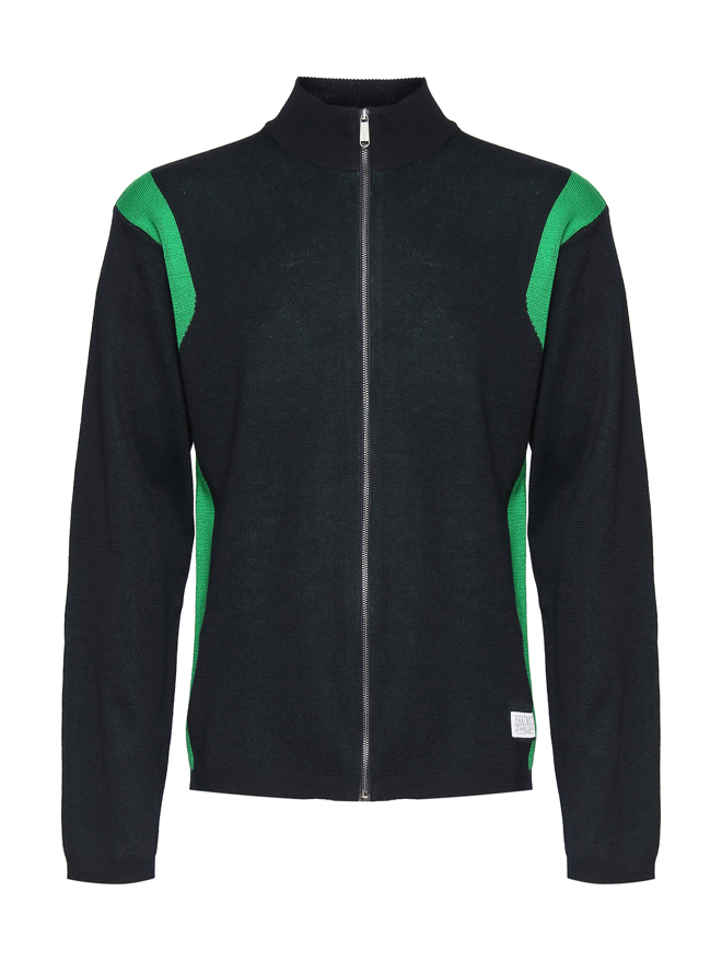 Bikkembergs Кардиган из смешанной шерсти на молнии