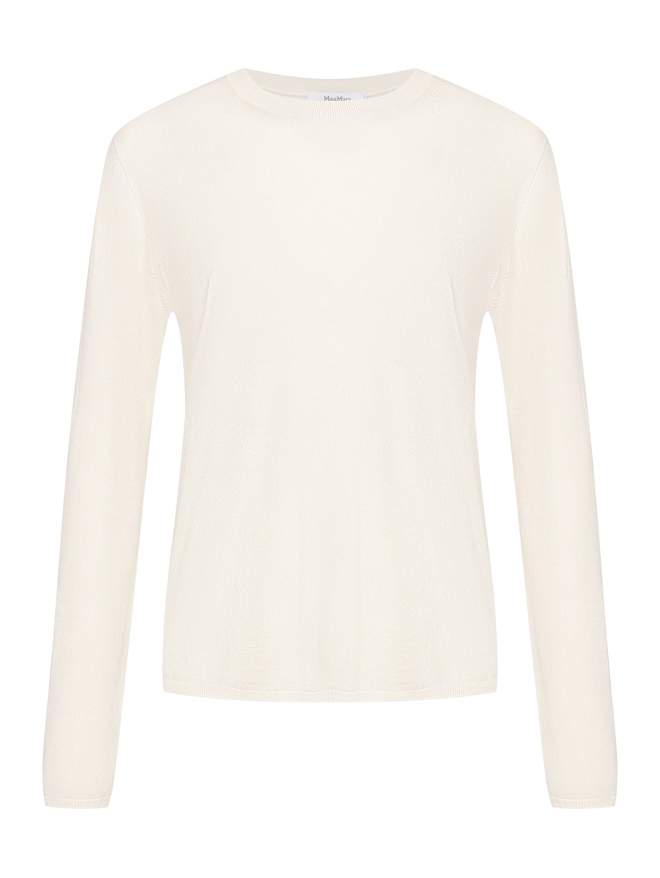 Max Mara Базовый джемпер из кашемира