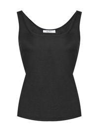 Max Mara Однотонный топ из кашемира
