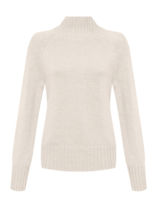 Max Mara Свитер однотонный из шерсти и кашемира