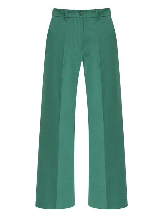 Weekend Max Mara Брюки из хлопка с карманами