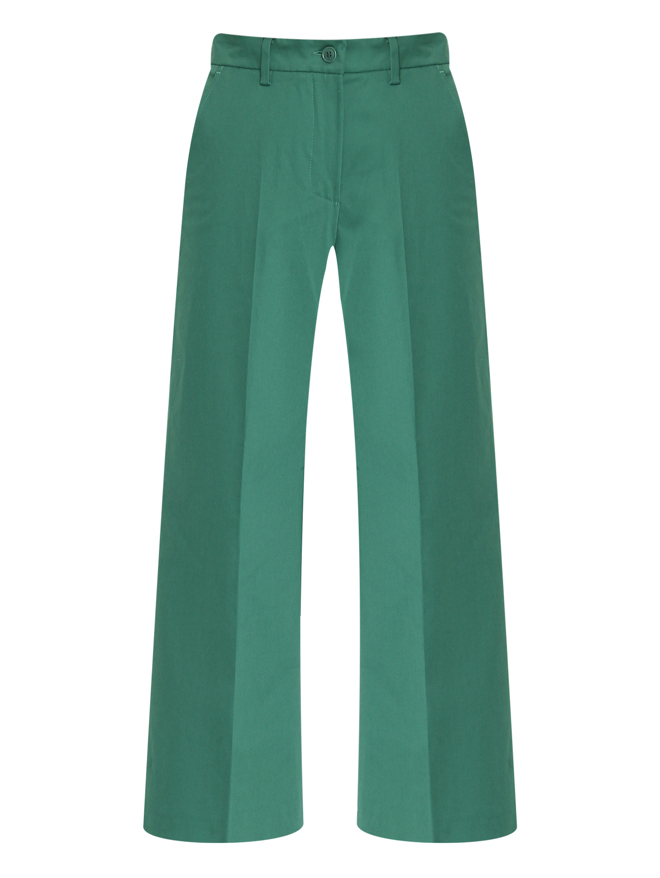 Weekend Max Mara Брюки из хлопка с карманами