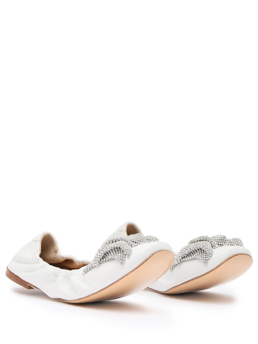 Casadei Балетки из кожи с декором