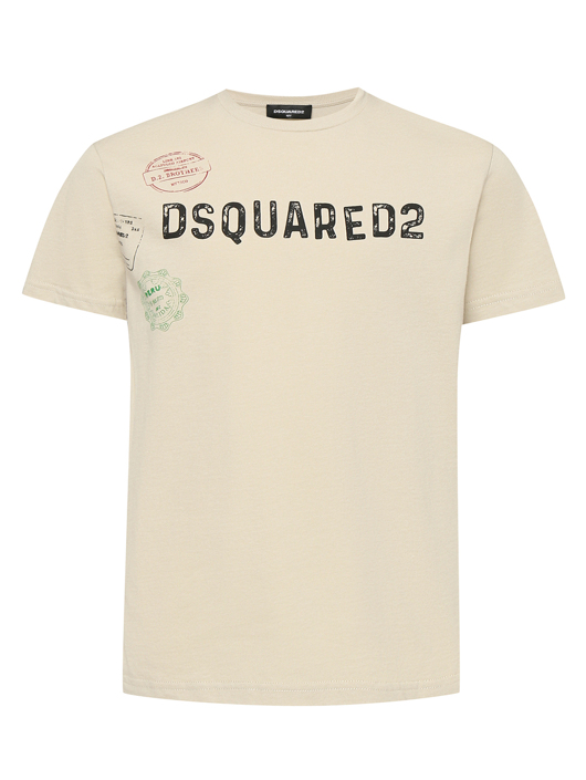 Dsquared2 Футболка из хлопка с логотипом