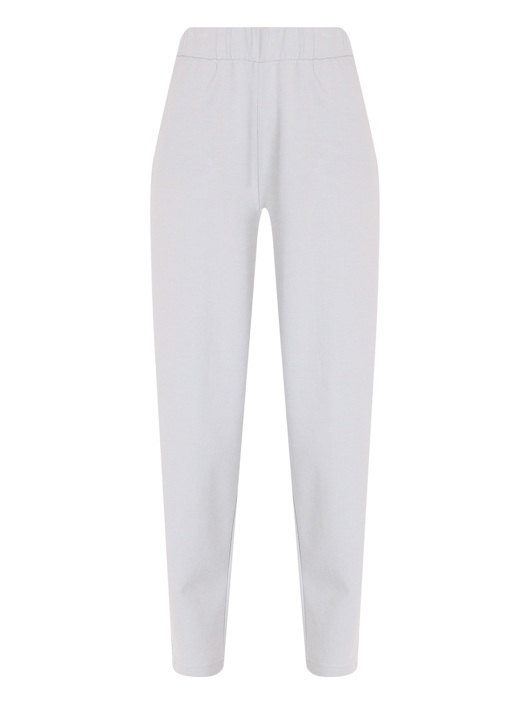 Max Mara Брюки из смесового хлопка на резинке