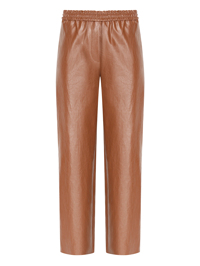 Weekend Max Mara Брюки из экокожи на вискозе