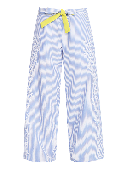 Armani Junior Брюки-кюлоты из хлопка