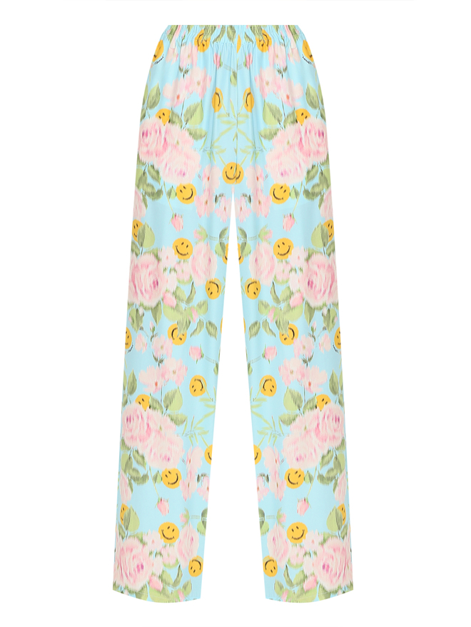Moschino Брюки из шелка