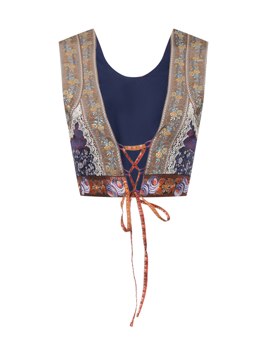 Etro Жилеты из шелка с узором