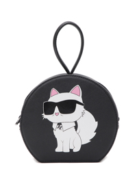 Karl Lagerfeld Круглая сумка с логотипом