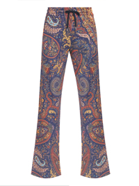 Etro Брюки трикотажные с узором