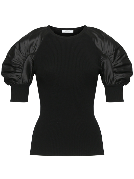 Max Mara Трикотажная блуза из вискозы