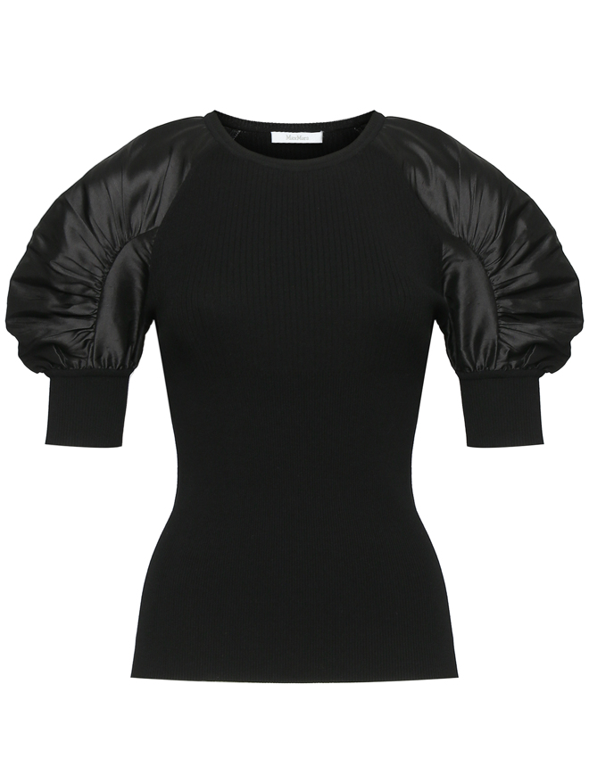 Max Mara Трикотажная блуза из вискозы