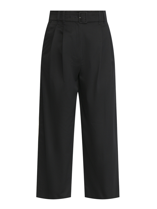 Max Mara Брюки из хлопка с поясом