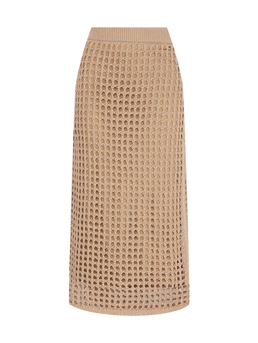 Max Mara Трикотажная юбка из хлопка